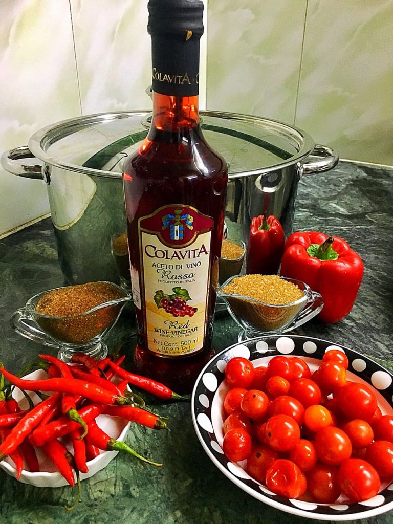 Nothing less than a battle between sweet and chilli